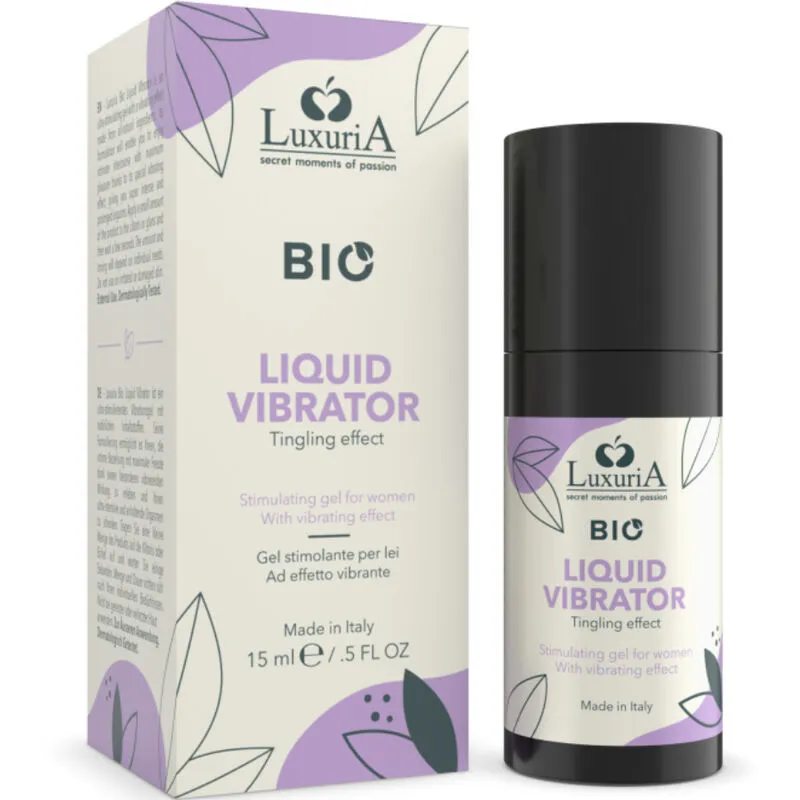 Gel Stimulant Bio Luxuria Effet Vibrant 15ml - Intimateline