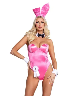 Playboy Lingerie - Classic Playboy Bunny - Rose
