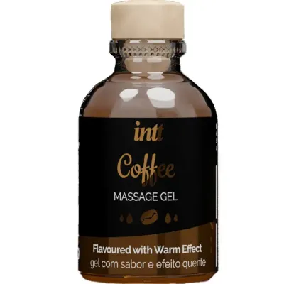 Gel Massage Chauffant Coffee Saveur Café 30ml - Intt