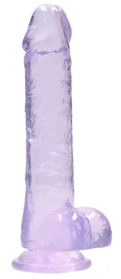 Gode CRYSTAL CLEAR 16 x 4cm Violet