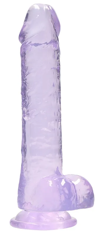 Gode CRYSTAL CLEAR 16 x 4cm Violet