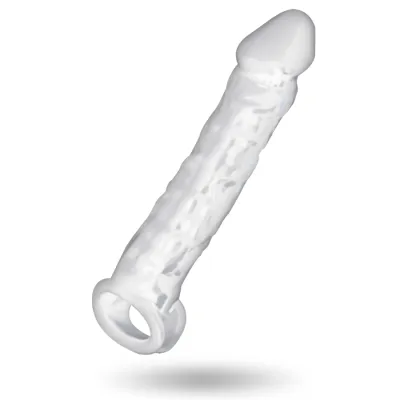 Gaine Pénis Extension Addicted Toys +2,5cm Transparent