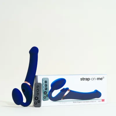 Strap On vibrant télécommandé Multi Orgasm