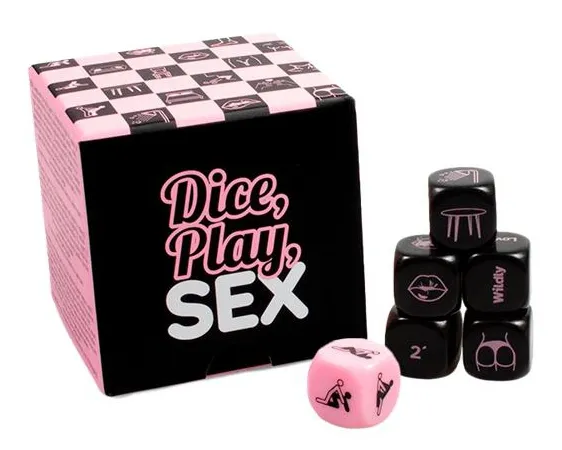 Jeu de dés sexuels DICE & PLAY & SEX