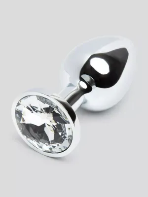 Plug anal bijou Secret Shine small transparent 124 g