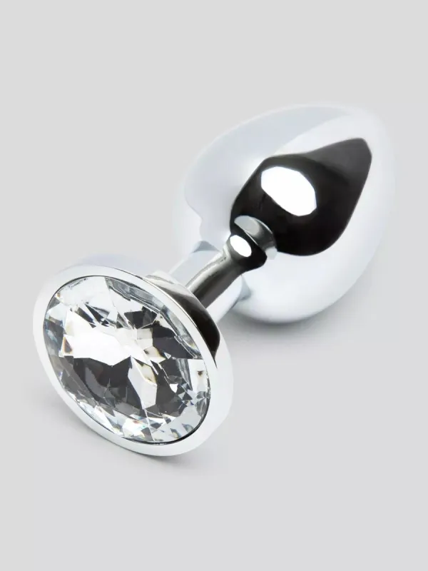 Plug anal bijou Secret Shine small transparent 124 g