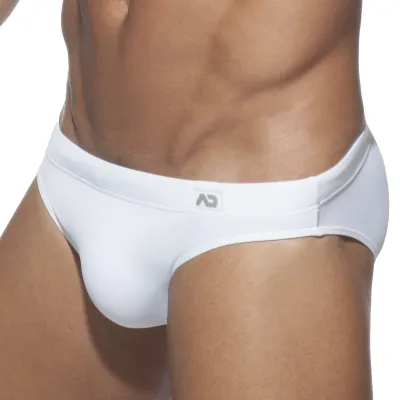 Slip de bain BASIC AD Blanc