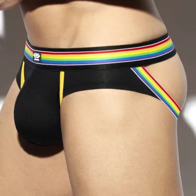 ES Collection Jockstrap RAINBOW Noir