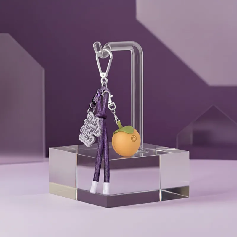 Porte clé vibrant Pêche -