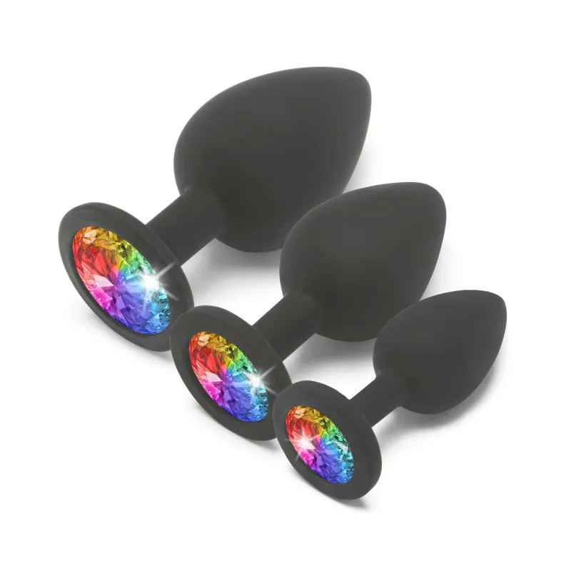 Bijou Anal Rainbow Booty Jewel