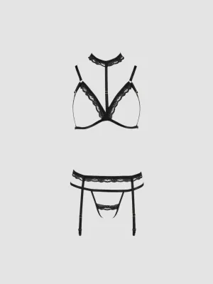 Ensemble 3 Pièces Shelly Noir Devil Collection