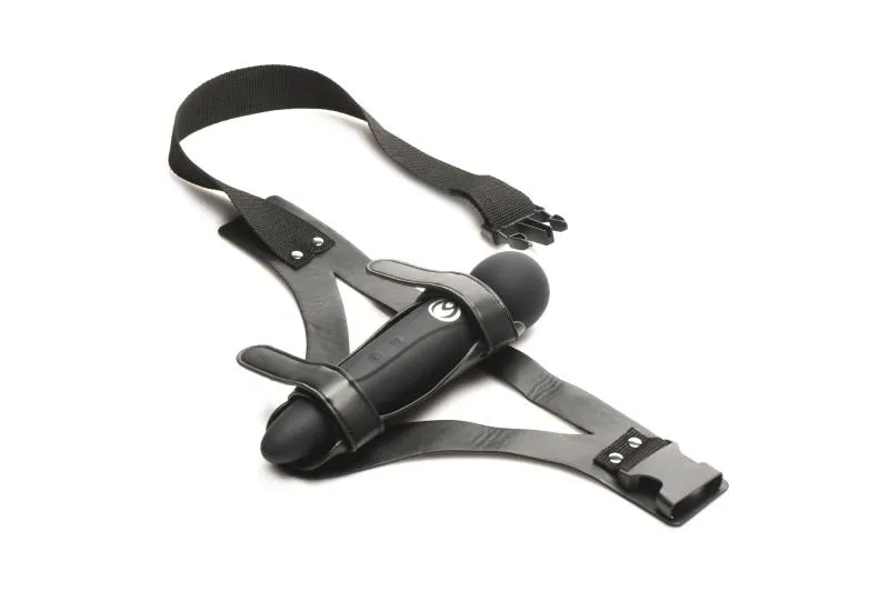 XR Brands - Thunder Strap Wand Harnais de Cuisse - Noir