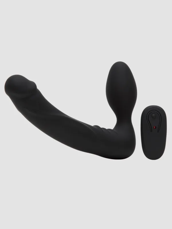 Strap-on vibrant télécommandé Supersex