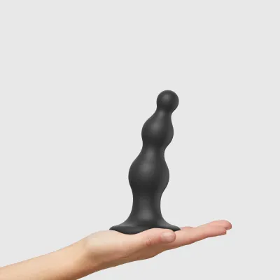 Dildo Plug Beads Noir