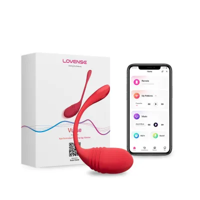 Œuf vibrant connecté Vulse de Lovense - Insérable 8,5 cm