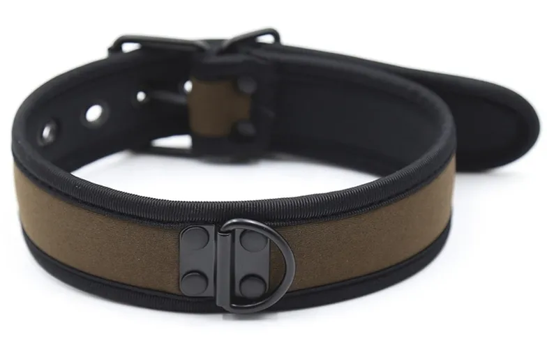 Collier Néoprène SIMPLY PUPPY Marron