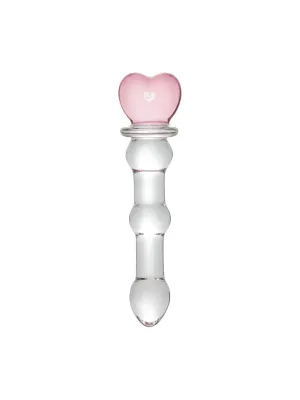 Gode en Verre Beaded Heart Sensual Glas