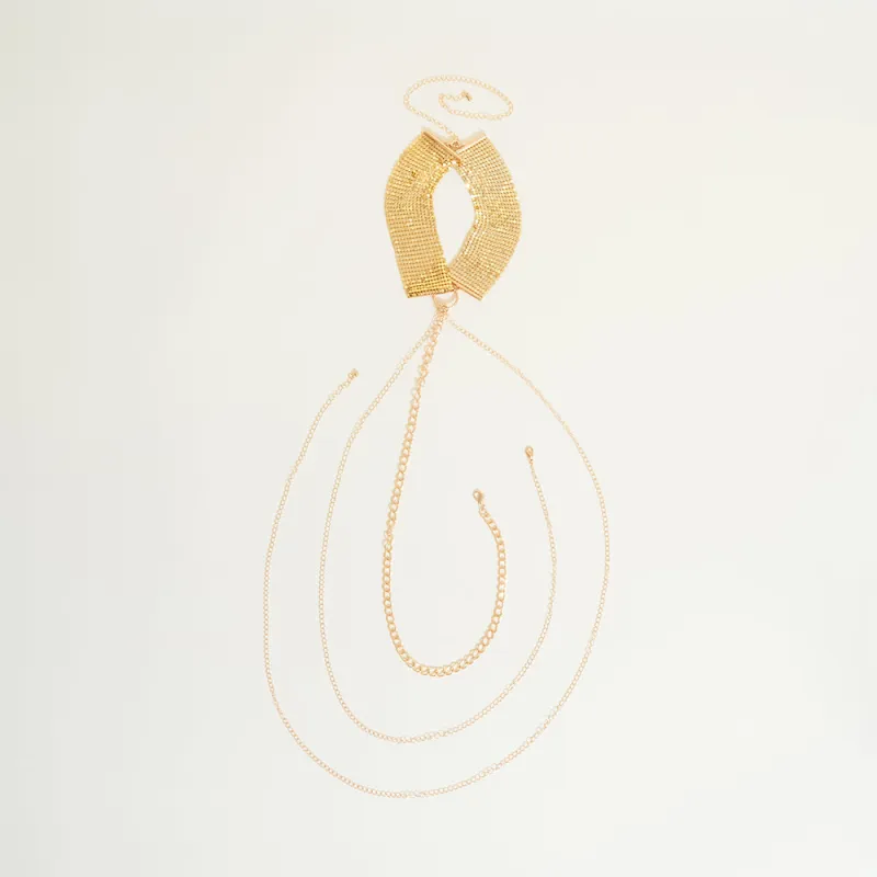 Collier Désir Metallique de Bijoux Indiscrets - Taille unique Or