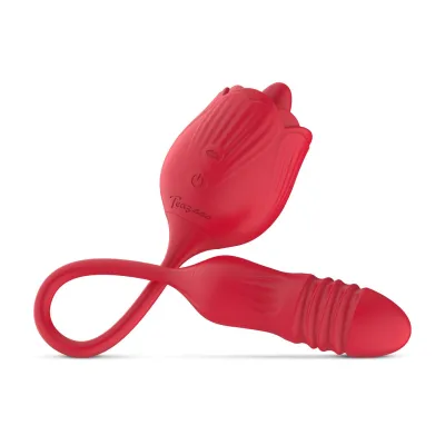 Teazers Vibromasseur Va et Vient Avec Stimulateur Clitoridien