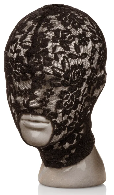 Cagoule en Dentelle SCANDAL Noire