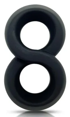 Ballstretcher souple DOBLE RINGS Noir