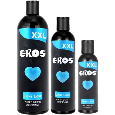 Lubrifiant Eros XXL Light Love à Base d'Eau 600ml - Eros