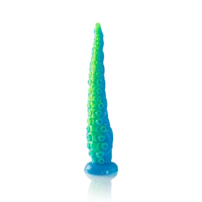 Gode ventouse tentacule petite taille Scylla - Phosphorescent - Epic