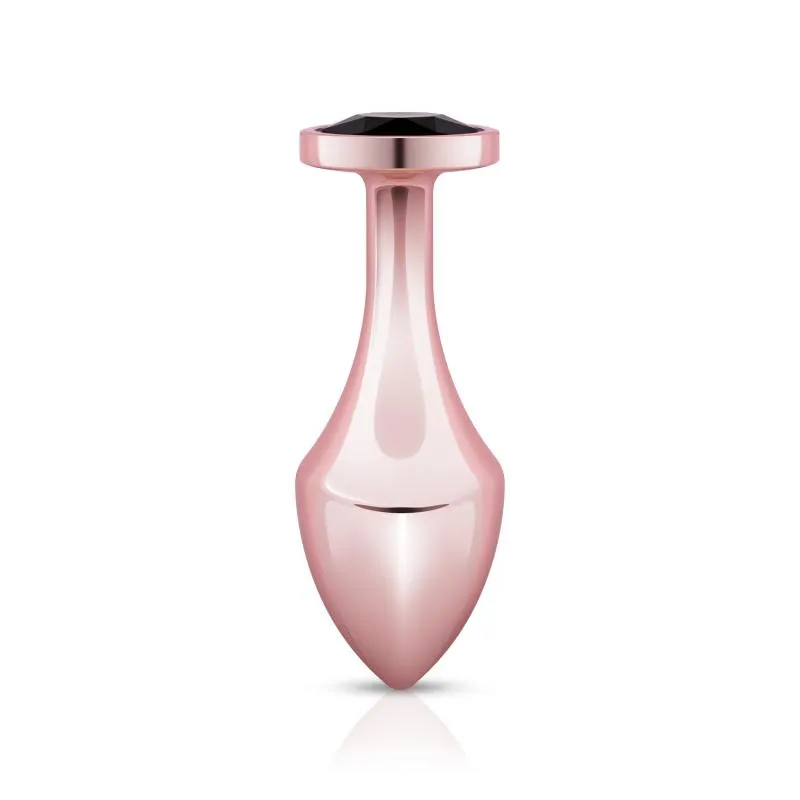 Rosy Gold - Plug anal en aluminium - Rose