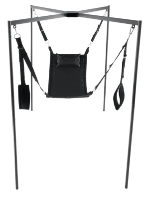 Kit Sling Tissu Rectangle Noir Armature MenSteel