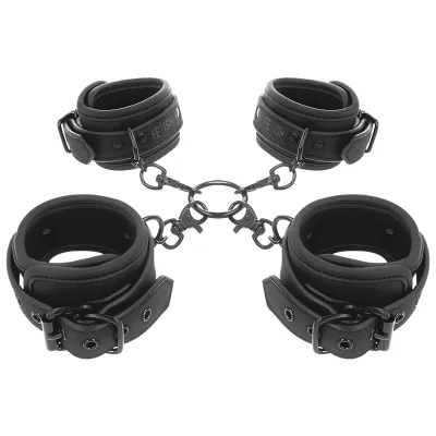 Kit d'Attaches Hogtie Fetish Submissive Noir - Fetish Submissive