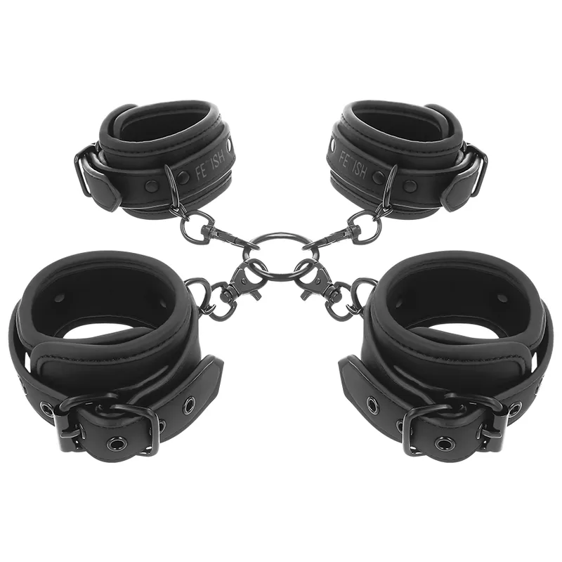 Kit d'Attaches Hogtie Fetish Submissive Noir - Fetish Submissive