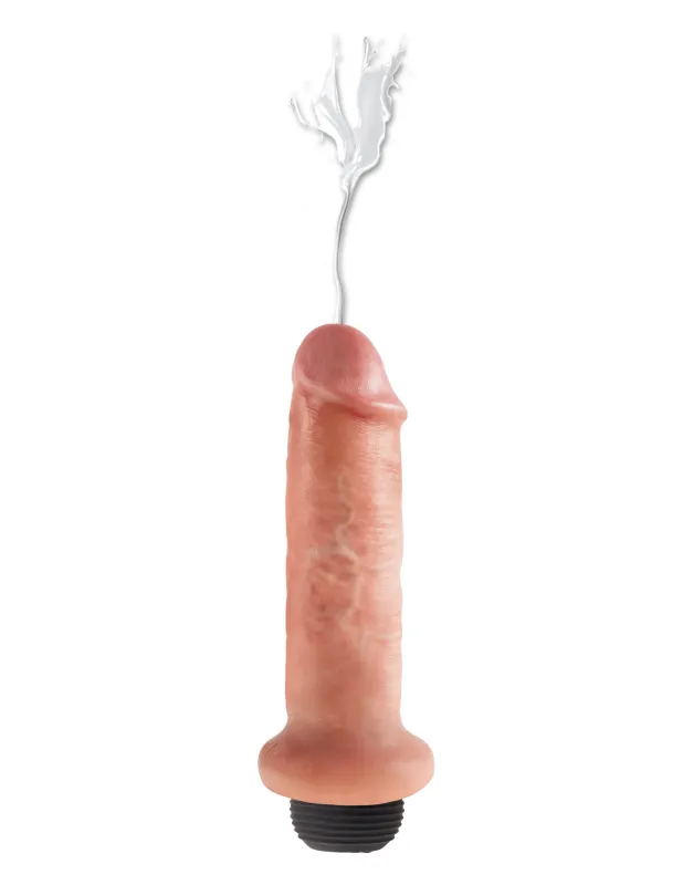 Gode éjaculateur SQUIRTING King Cock 16  x 4.4cm