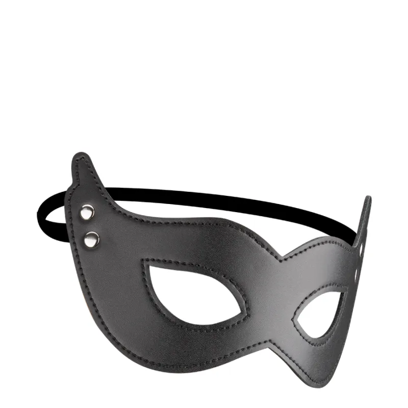 Masque BDSM sexy en similicuir