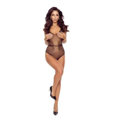 Passion - BS115 Bodystocking - Noir