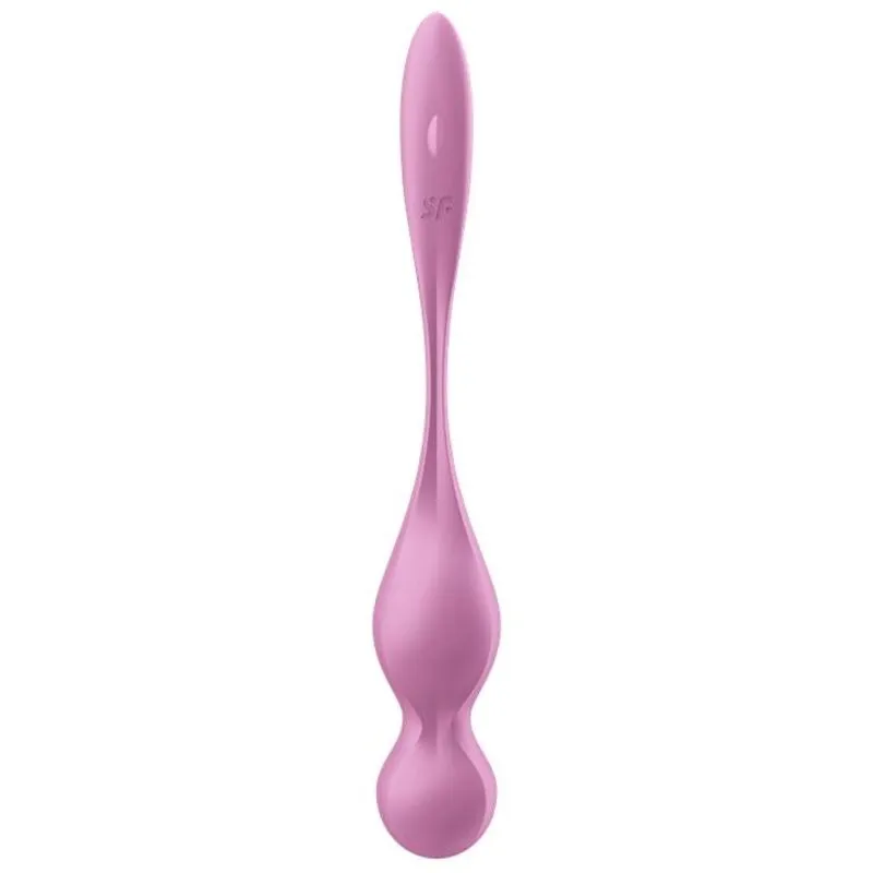 Boules de Geisha Vibrantes Love Birds 1 Rose - Satisfyer