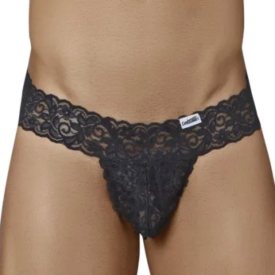 String Dentelle TLAZOL Noir