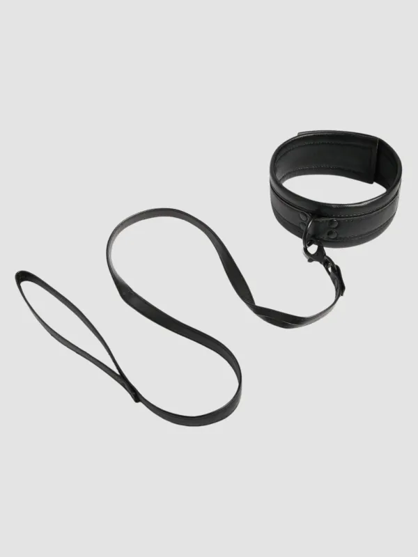 Collier et Laisse en Similicuir