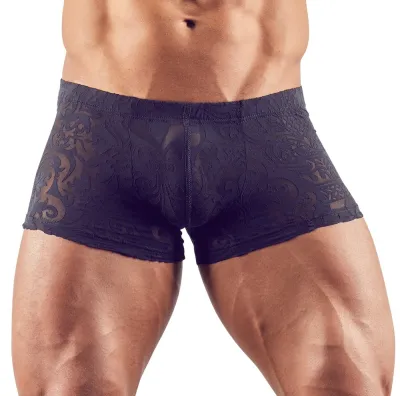 Svenjoyment Boxer Dentelle DEVOR Noir