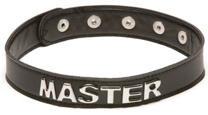 Collier simili MASTER Noir