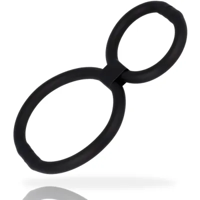 Anneau Pénien Double Réglable Silicone - Addicted Toys