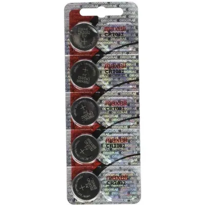 Piles Lithium CR2032 3V Longue Durée Pack 5 - Maxell