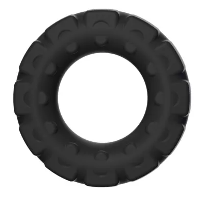 Anneau pénien Silicone TIRE COCK 24mm Noir