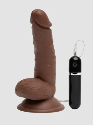 Vibromasseur ventouse réaliste 15,2 cm Classic Lifelike Lover chair beige