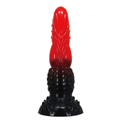 Godemiché Fantaisie Dragon de Feu Ventouse 24.5 cm - Power Monsters