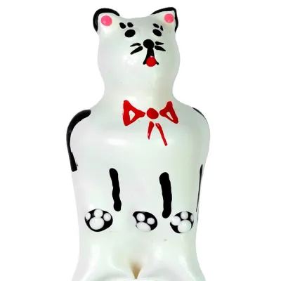 Préservatif Fantaisie Peint à la Main Modèle Chat XL - Condomerie