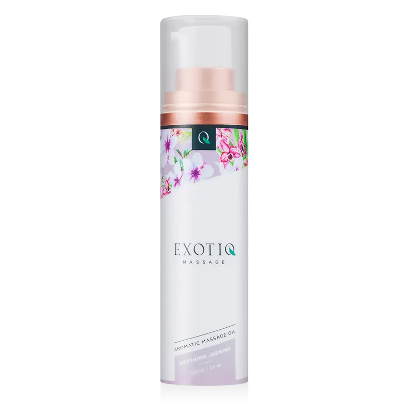 Huile de massage apaisante jasmin Exotiq - 100 ml