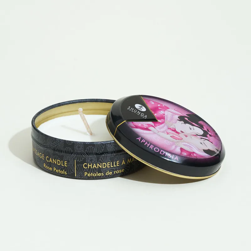 Mini bougie de massage Lueur et Caresse -   Rose