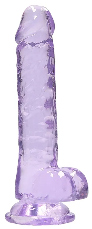 Gode CRYSTAL CLEAR 14 x 3.5cm Violet