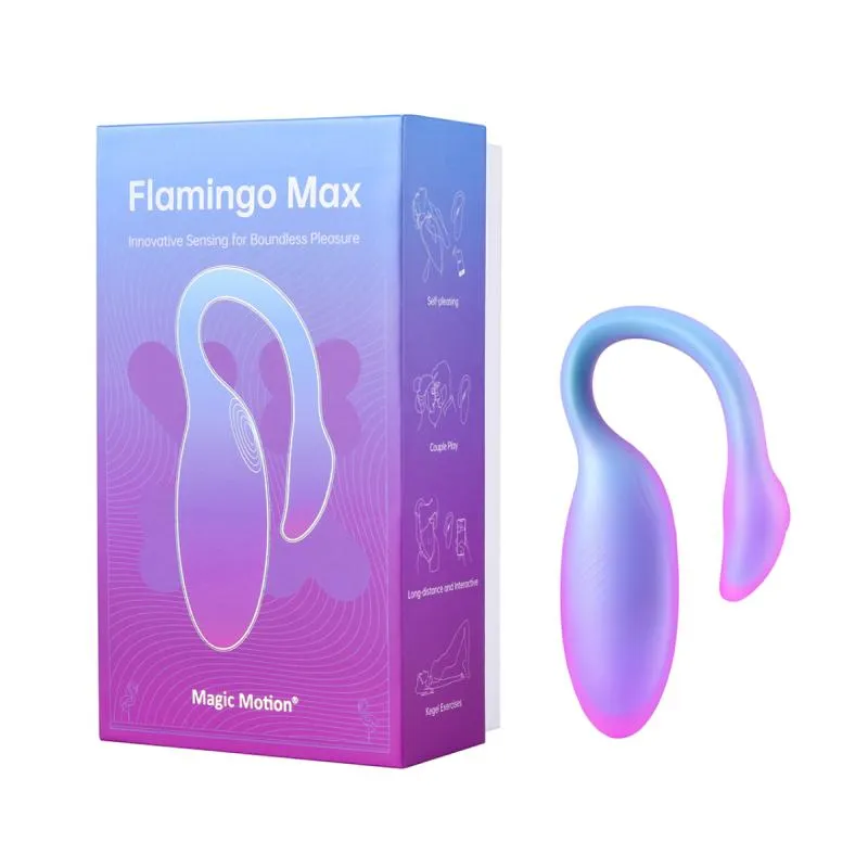 Magic Motion - Magic Flamingo Max Œuf Vibrant - Bleu