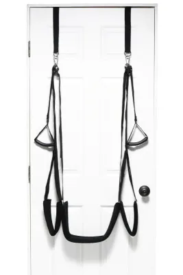 Balançoire de porte pour amoureux - Noir